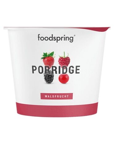 Porridge proteico pronto da consumare