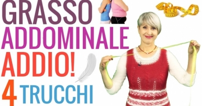 QUESTO TRUCCO insolito BRUCIA tutto il GRASSO ADDOMINALE